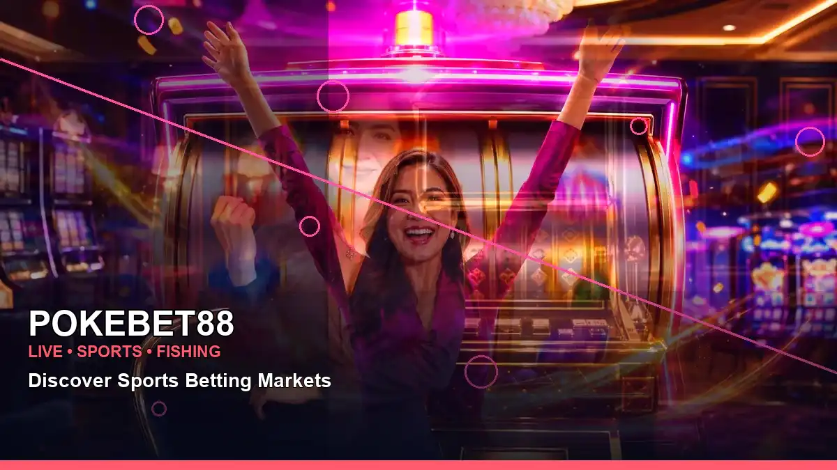 POKEBET88 party online slot games featuring an adult Filipina casino host with a right close-up composition